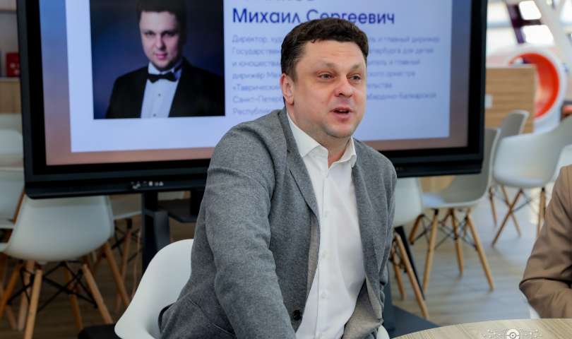 Михаил Сергеевич Голиков стал участником встречи с учащимися школы